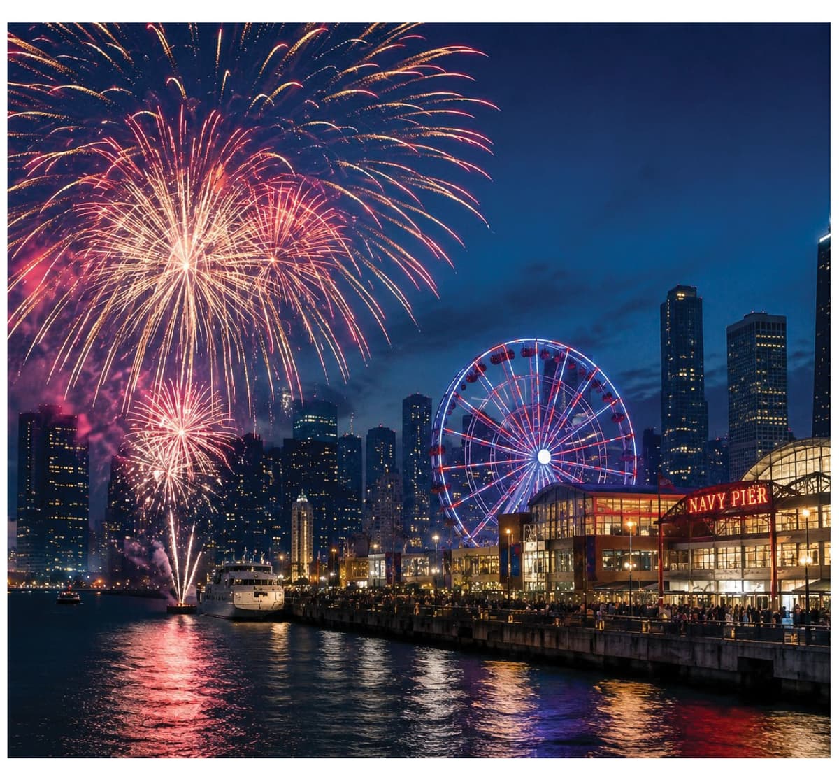 Navy Pier fireworks
